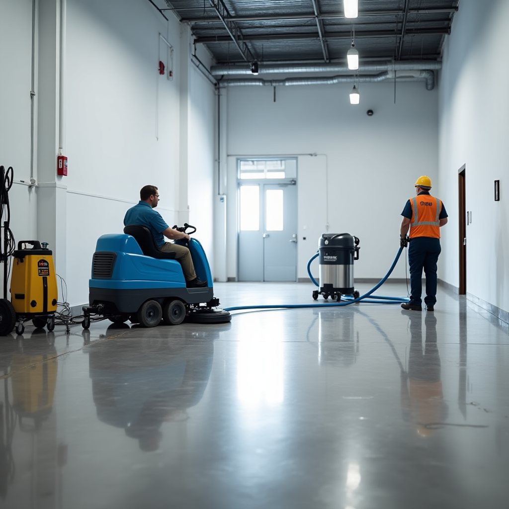 Facility cleaning and maintenance