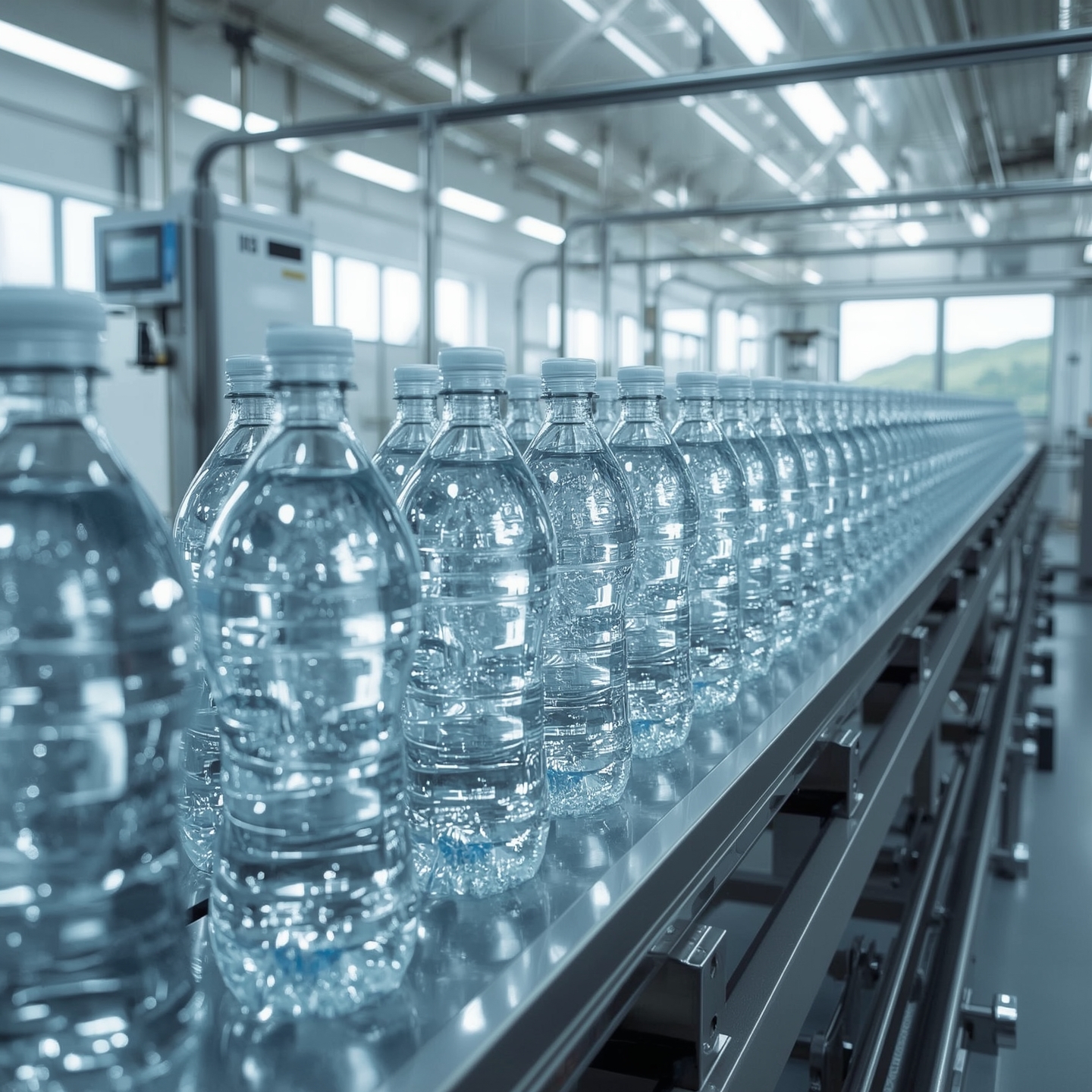 Water bottling production line